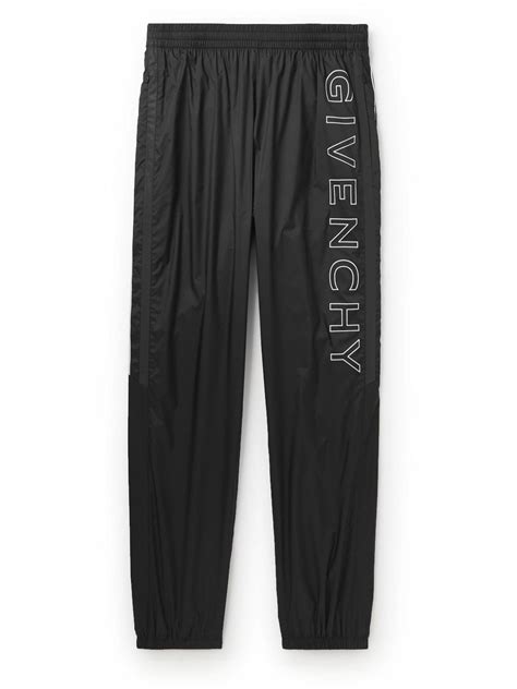 Givenchy track pants logo print